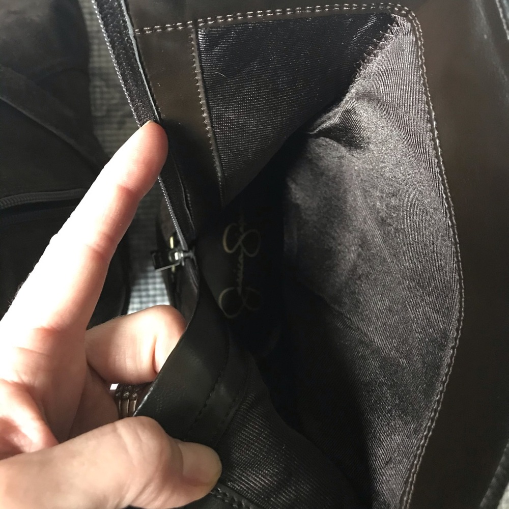 Jessica Simpson Suede Heeled Boots - Picture 9 of 10